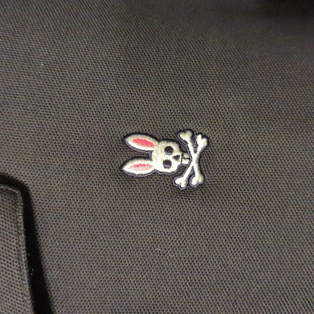 Psycho Bunny Polo Black